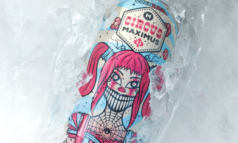 Stone Cold Crazy IPA blik in ijswater